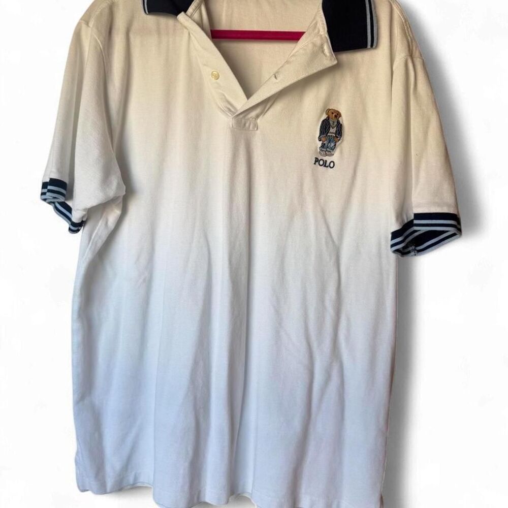 Polo Ralph Lauren Men's White Polo Bear Shirt